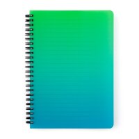 oxybag Collegeblock A5 PP liniert 60 Blatt OMBRE...