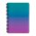 oxybag Collegeblock A5 PP liniert 60 Blatt OMBRE blau/pink