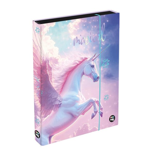 oxybag Heftbox Jumbo A4 Unicorn magical