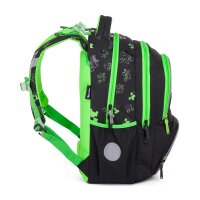 oxybag Schulrucksackset 3-teilig OXY NEXT Green Cube