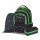 oxybag Schulrucksackset 3-teilig OXY NEXT Green Cube