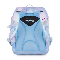 oxybag Schulrucksackset 4-teilig OXY SHERPY Colibri Dream