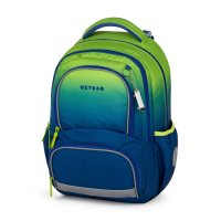 oxybag Schulrucksackset 3-teilig OXY NEXT Ombre green