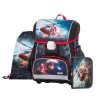 oxybag Schultaschenset 3-teilig PREMIUM COOL Firefighters