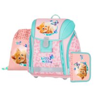 oxybag Schultaschenset 3-teilig PREMIUM LIGHT Little Kitty