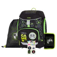 oxybag Schulrucksackset 4-teilig OXY SHERPY Gamer