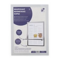 KARTON P+P Info-Rahmen magnetisch A4 silber