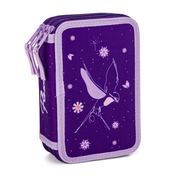 oxybag Federpenal Triple Bird Flowers