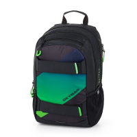 oxybag Schulrucksack OXY SPORT Ombre green + Etui