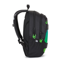 oxybag Schulrucksack OXY SPORT Ombre green + Etui