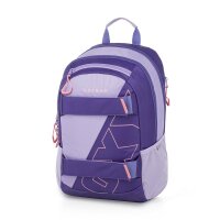 oxybag Schulrucksack OXY SPORT Purple Geometric + Etui