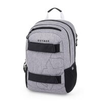 oxybag Schulrucksack OXY SPORT grey + Etui