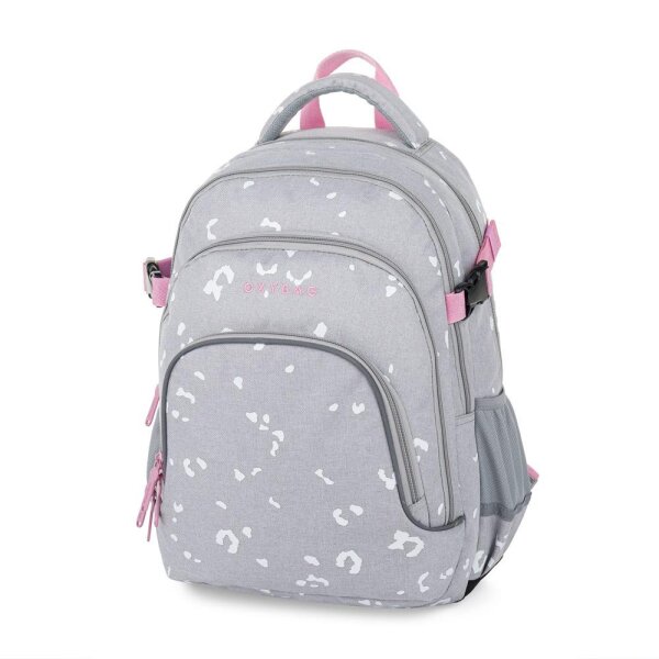 oxybag Schulrucksack/ Freizeitrucksack OXY SCOOLER Geometric Grey