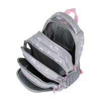 oxybag Schulrucksack/ Freizeitrucksack OXY SCOOLER Geometric Grey