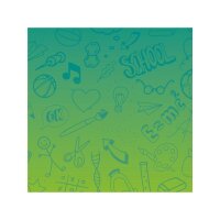 oxybag Kunstunterrichts-Tischdecke 65 × 50 cm Ombre...