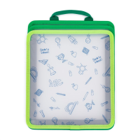 oxybag 3-fach Heftbox 243 x 240 x 110 mm grün