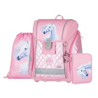 oxybag Schultaschenset 3-teilig PREMIUM LIGHT Horse Girl