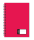 oxybag Collegeblock A4 PP liniert 60 Blatt OPALINE rot