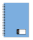 oxybag Collegeblock A4 PP liniert 60 Blatt OPALINE blau