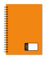 oxybag Collegeblock A5 PP liniert 60 Blatt OPALINE orange