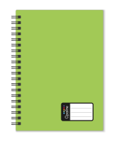 oxybag Collegeblock A5 PP liniert 60 Blatt OPALINE grün