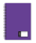 oxybag Collegeblock A5 PP liniert 60 Blatt OPALINE violett