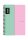 oxybag Collegeblock A4 PP liniert 60 Blatt PASTELINI DUO pink