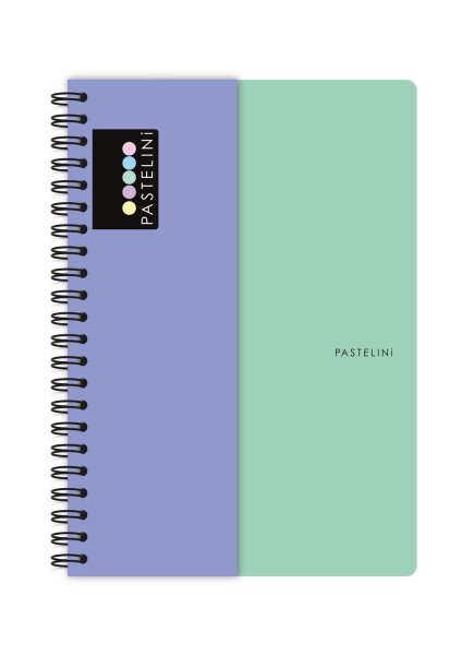 oxybag Collegeblock A4 PP liniert 60 Blatt PASTELINI DUO green