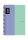 oxybag Collegeblock A4 PP liniert 60 Blatt PASTELINI DUO green