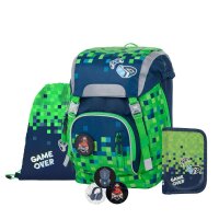 oxybag Schulrucksackset 4-teilig OXY SKY Gamer